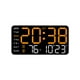 thumbnail image 2 of Reloj de Pared Digital Led con Pantalla Grande, Despertador y Calendario Digital, Ideal para Sala de Estar, Dormitorio, Oficina y Tienda., 2 of 6