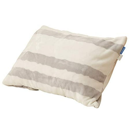 

Nice Day Pillowcase Border Pattern (Gray) 43 ﾃ・90cm Mofua Warm and Soft Premium Microfiber Static Electricity Suppression Ecotex Certification Washable 500200N1