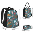 thumbnail image 2 of Balery cute Skull organ Mochila Escolar 3 en 1 para Niños - Mochila Resistente con Lonchera Térmica y Estuche - Mochila Escolar para Niños y Niñas, 2 of 7