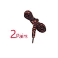 thumbnail image 3 of INSPIRE CHIC 2 Pairs Flat Shoe Laces Leopard Pattern Special Shoestrings for Sneakers Casual Shoes Orange Red, 3 of 6