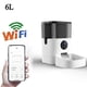 thumbnail image 1 of Surrunme Remote Visibility Feeder Timing Automatic For Cat Dog WiFi Intelligent Pet Smart Food Dispenser Camera Voice Recorder ShopWise Round, 1 of 11