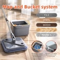 thumbnail image 7 of 10-Pack INWEJIA Spin Mop and Bucket Set with Self-Separation Dirty and Clean Water System, 7 of 7
