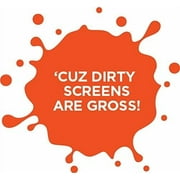 WHOOSH! Screen Cleaner Kit, 3.4 fl. oz. + 1 Microfiber Cloth, Alcohol-Free, Safe for All Electronics, Keyboards, Car Displays, Eyeglasses, Sports Goggles, Visors, and Whiteboards