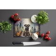 thumbnail image 3 of Border Terrier Spooky Halloween Glass Cutting Board Large 12 in x 15 in, 3 of 5
