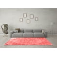 thumbnail image 3 of Ahgly Company Indoor Rectangle Abstract Red Contemporary Area Rugs, 2' x 4', 3 of 4