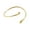 Golden 1, variant on HUANLEDASH Arm Bracelet Liquid Shape Opening Adjustable Alloy Solid Color Polished Anti-slip Arm Decoration Bangle Shopping Arm Cuff Party Dating Daily Wear Jewelry