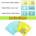 thumbnail image 4 of Maoww Math Match Game Board Toys Space Kitten Puppy Match Balancing Scale Number Balance Game Kids Educational Toy Yellow, 4 of 6