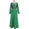 thumbnail image 5 of Women's Princess Fiona Green Fancy Dress Outfit, 5 of 6