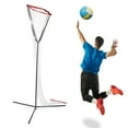 thumbnail image 5 of Volleyball Training Net Frame Volleyball Practice Net Volleyball Training Equipment with 88.58-129.92in Adjustable Height and Angle Excellent Sports Initiation Partner, 5 of 26