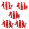 thumbnail image 2 of Paquete de 5 Puntos de Raya Grande de Aluminio Decoración Del Partido Del Globo 50 Cm rojo, 2 of 9