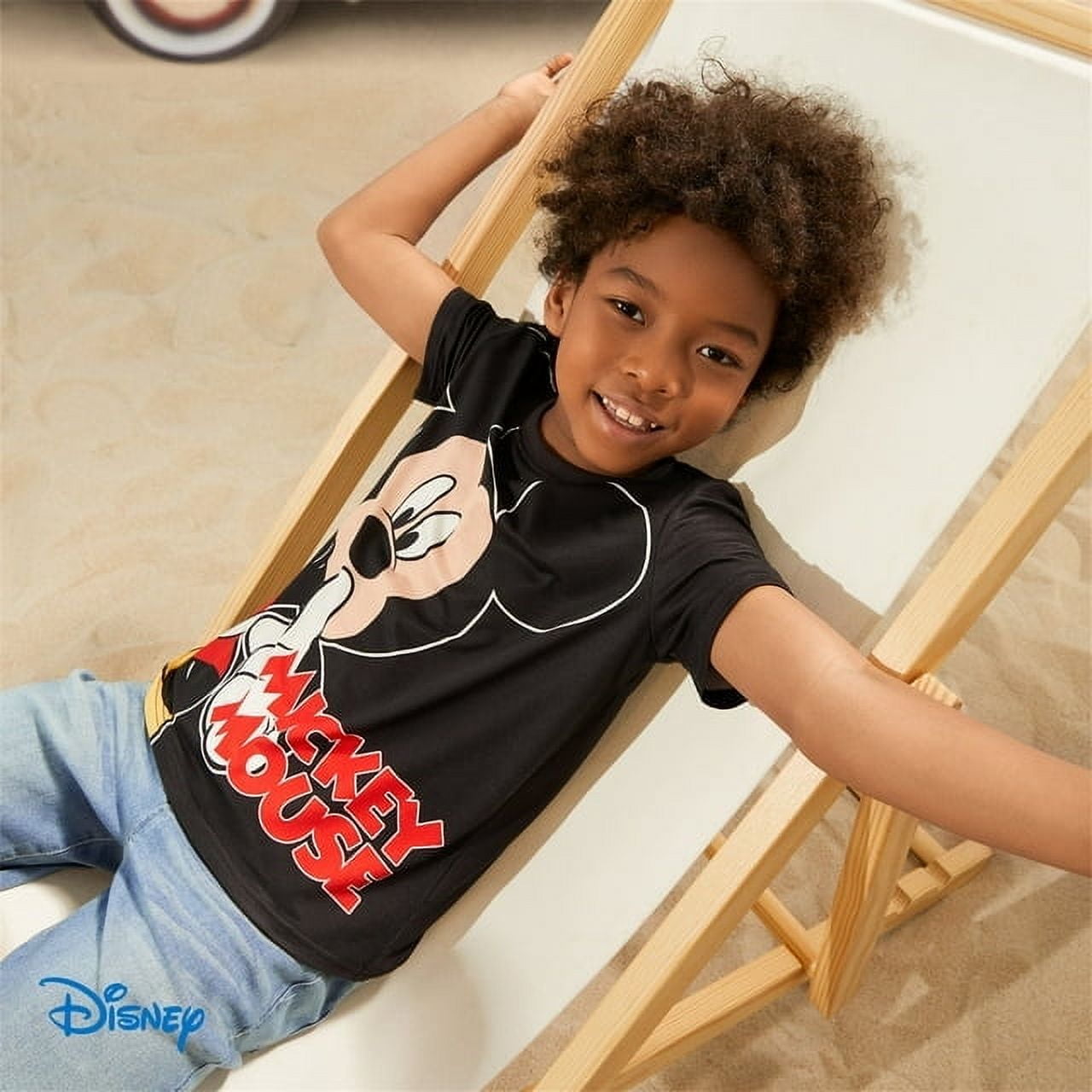 LCW Kids Sweat-shirt Fille à Manches Longues Imprimé Minnie Et Mickey Mouse A Col Rond Lilas O 3230006
