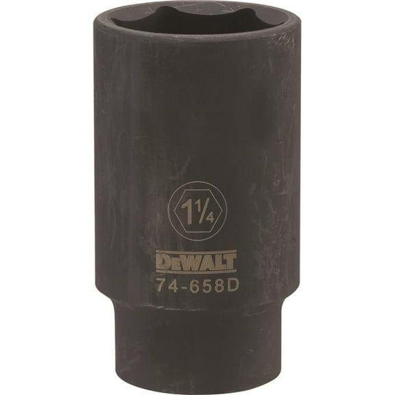 Stanley Tools 228382 1.25 in. Impact Socket - 0.5 in. Drive