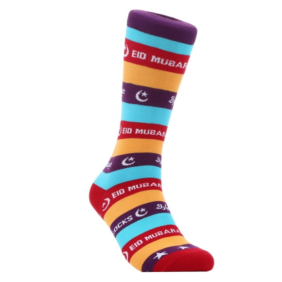 Halal Socks Happy Eid, 1-Pair