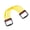Yellow, variant on Yihuala Chest Expander, 5 Detachable Pull Rope Adjustable Chest Exercise Equipment Men Chest Muscle Exerciser Arm Training Tool