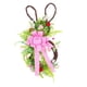 thumbnail image 2 of Corona de Conejo de Pascua, Corona Decorativa de Primavera para Puerta Delantera, Pared de Granja, 2 of 9