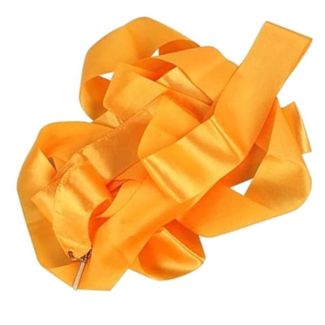 OULII Dance Accessories Dancing Ribbon Long Stick Polyester for Performers 1 Set