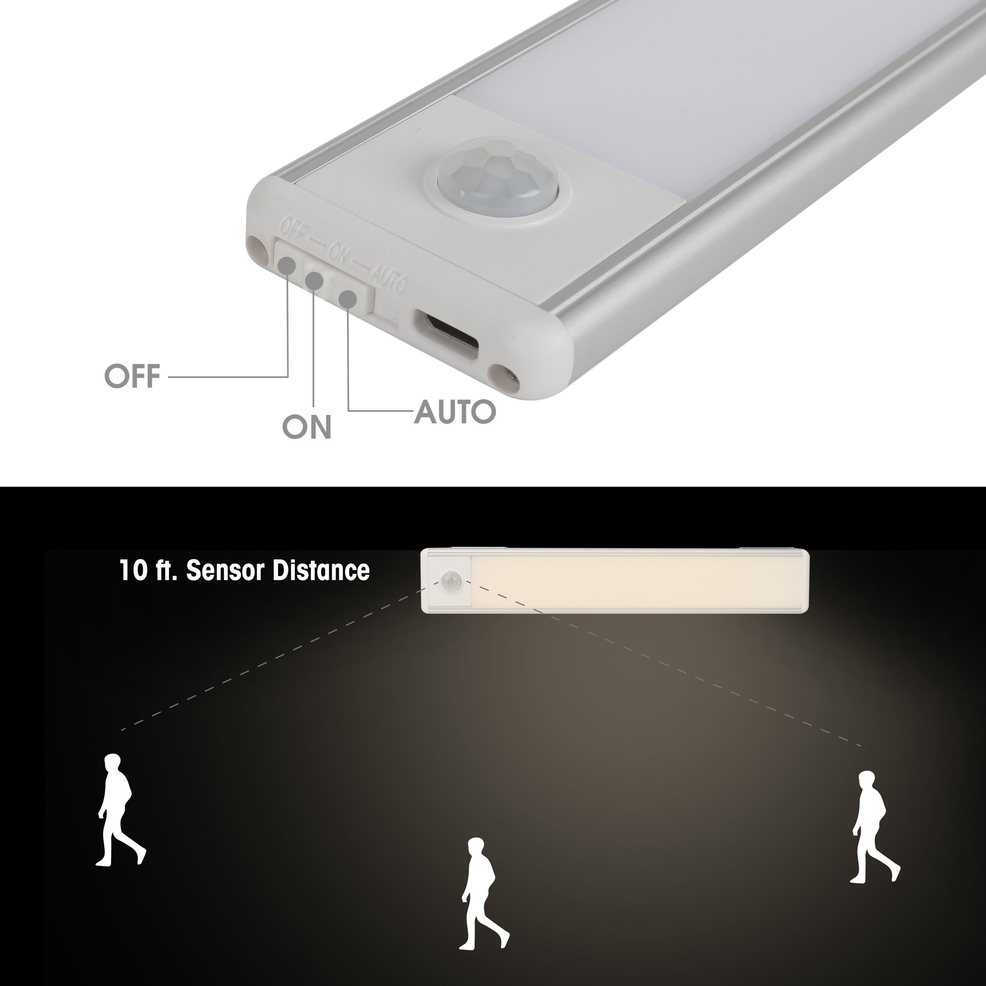 Great Value 9 in. Rechargeable Under-Cabinet Light photo 3