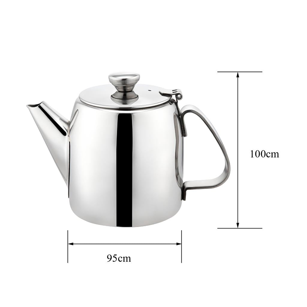 Fiocias Stainless Steel Water Pitcher With Lid and Spout 2 Pack,550ml Great for Homemade