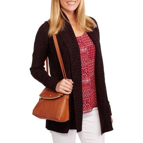 Women's Two Pocket Cardigan Sweater - Walmart.com