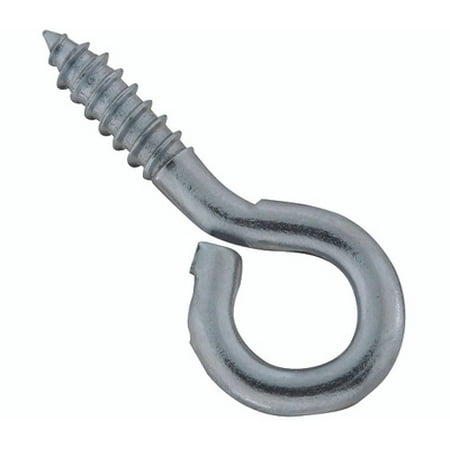 

2pk National Hardware S751-250-12pk N118-893-8pk Stanley Medium Eye Screw Eyes 1-5/16 Inch #110 Zinc Plated Steel 12 Pack