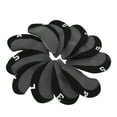thumbnail image 2 of Club Head Protector, Beautiful Appearance  Club Head Covers Comfortable To Touch 11PCS  For Friends Orange,Green,Grey,Light Blue, 2 of 8