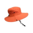 thumbnail image 2 of Minnieouse Sombreros para el sol Accesorio de ropa Senderismo Sombrero de pescador para viajes al aire libre Sombreros Naranja/Adulto, 2 of 6