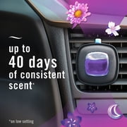 Febreze Car Air Freshener Odor-Fighting Car Vent Clip, Gain Moonlight Breeze, 3 Count
