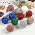 6PCS Christmas Balls Christmas Tree Ornaments with Hanging Rope