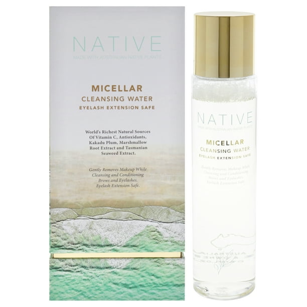 Agua Micelar Limpiadora Native de Klara para Mujeres - 6.76 oz Limpiador