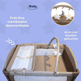 thumbnail image 2 of Cuna Corral Mecedora Y Colecho 4en1 Para Bebés Tuscani Ibaby azul cielo, 2 of 10