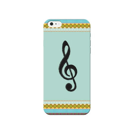 Patterned Music Treble Clef Back Phone Cover for the Apple Iphone 5 / 5s Case By iCandy