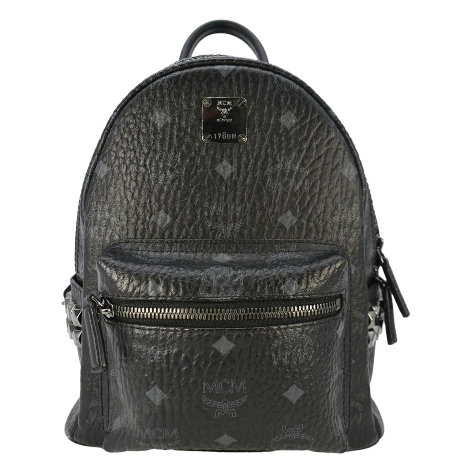 MCM Stark Side Studs Backpack in Visetos -Medium MCM Stark Side Studs Backpack in Visetos | REVERSIBLE main image 3