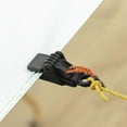 thumbnail image 2 of 2Pcs Durable No Damage to Material Tent Clips for Fishing 11.8X3.9X1.6In, 2 of 9