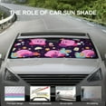 thumbnail image 6 of Cartoon Kirby Car Windshield Sunshade Umbrella Foldable Reflective Sun Visor Front Window Cover Protector Accessories, 6 of 8