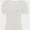 White, variant on Women's Casual Short Sleeve Scoop Neck Summer Tops Ribbed Knit Slim Fit Tee Shirts