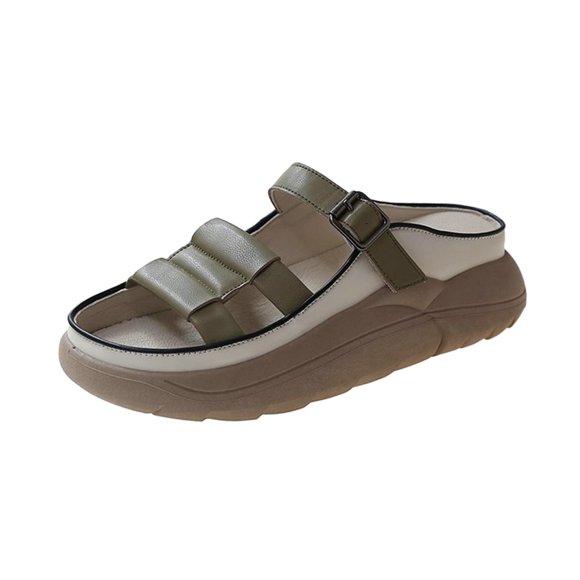 Sandalias de mujer Sunnimix Zapatillas de verano Suela gruesa Antideslizante 38