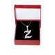 thumbnail image 2 of Collar Gargantilla Letra Z Plata 925 45cm Horoz, 2 of 5