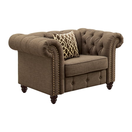 jerfit button tufted chesterfield accent product