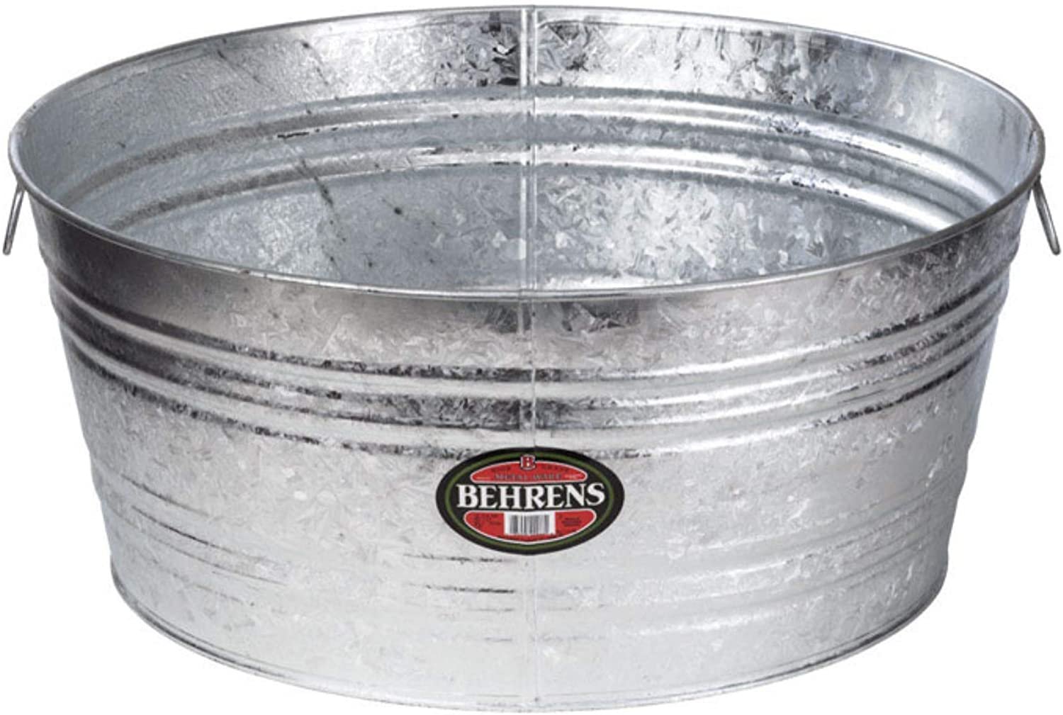 Seau à Glace Galvanisé Obelunrp 15 Qt : Gardez Vos Boissons Froides Jusqu'à 8 Heures – Parfait Pour Fêtes Et événements
