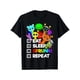 thumbnail image 1 of Boys Cotton T-Shirt With Fun Sprunki Repeat Graphic Print And Breathable Crew Neck For Casual Streetwear In Multi Color Cartoon Design Comfortable Durable Ideal Gift For Tween Boys, 1 of 6