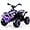 Pourpre, variante sur OLAKIDS Quad Électrique pour Enfants, Véhicule Tout-Petit à Quatre Roues Motorisé 12 V, avec Lumières DEL, Musique, Klaxon, Deux Vitesses (Haute et Basse) et Démarrage Progressif.