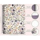 thumbnail image 3 of Cuaderno en espiral Steel Mill & Co diseño floral 8,25 x 6,25 pulgadas 160 páginas rayadas, 3 of 3