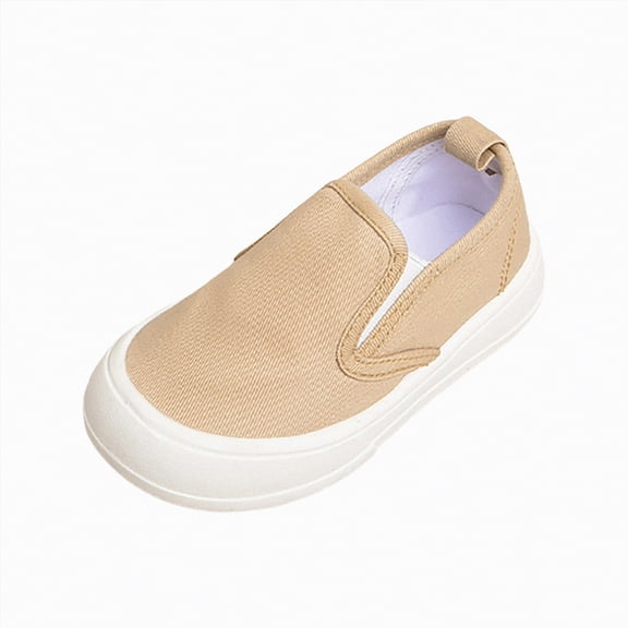 enyan Toddler Shoes Kids Shoes for Boys & Girls - Lightweight & Breathable Boys & Girls Sneakers - Kids Athletic Shoes - Comfortable Boys and Girls Tennis Shoes with Rubber Sole,Khaki,Size 5