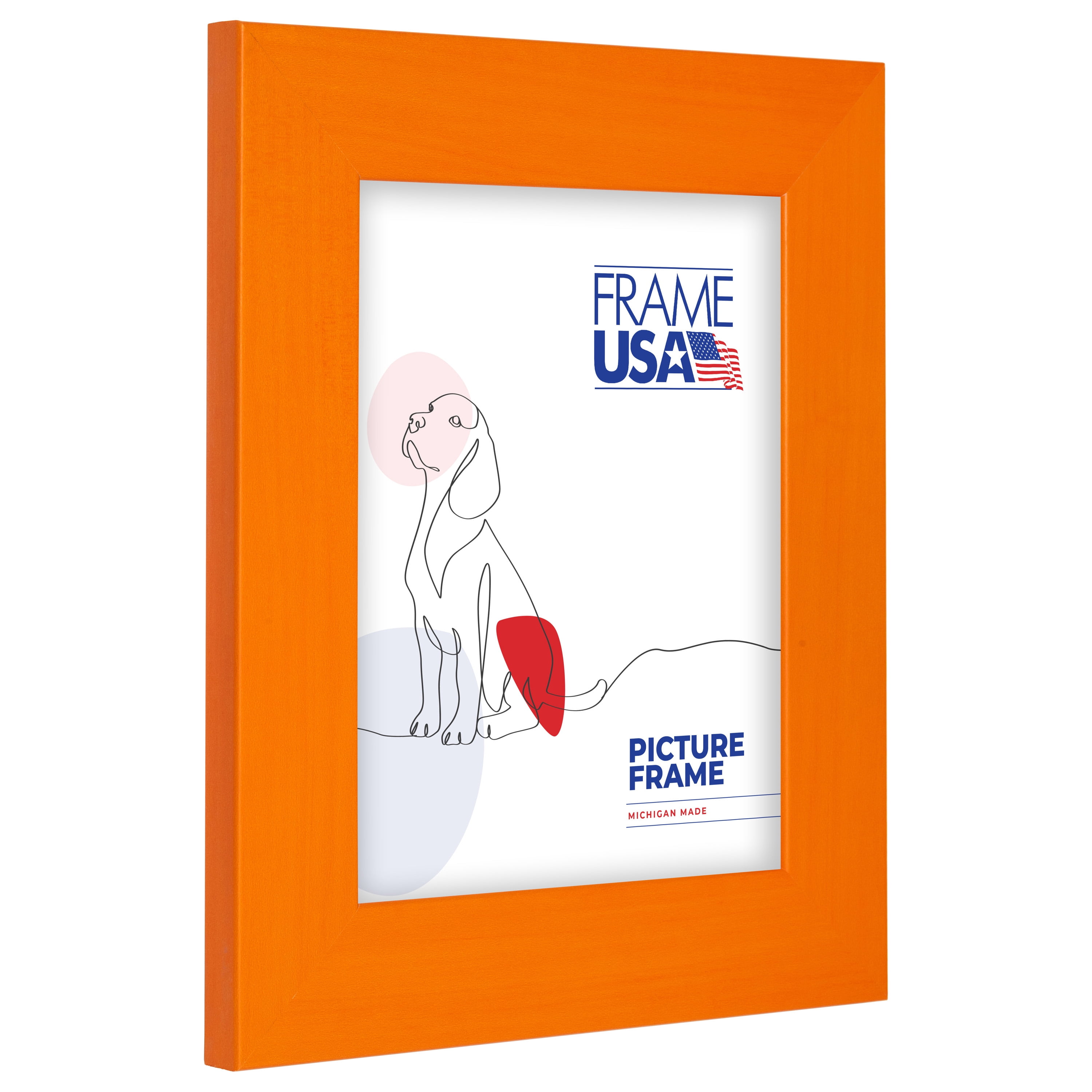 Colori Large Orange 18x24 Inch Picture Frame