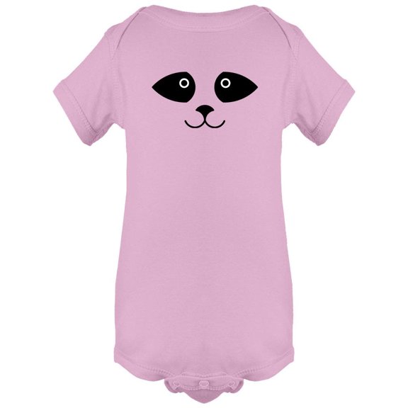 Cute Panda Face Graphic Bodysuit Infant -Image by Shutterstock, Newborn