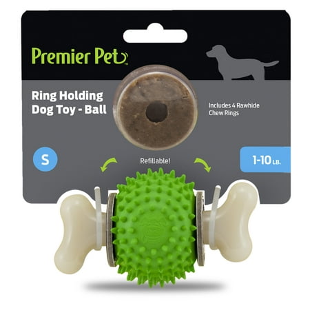 UPC: 0729849162709 | Premier Pet Ring Holding Dog Toy for Small Dogs – Refillable