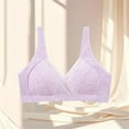 thumbnail image 3 of Delliss Women Nursing Bra for Breastfeeding and Sleep Racerback Crossover Soft and Stretchy Maternity Bra, 3 of 8