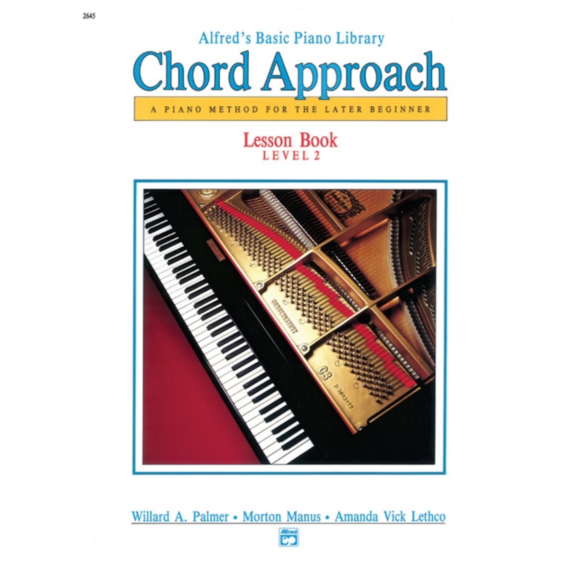 Alfred's Basic Piano Chord Approach Lesson Book 2