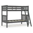 thumbnail image 4 of Better Homes & Gardens Kane Twin Over Twin Bunk Bed, Gray Finish, 4 of 10
