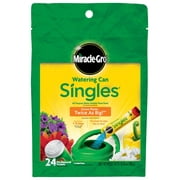 Miracle-Gro Watering Can Singles All Purpose Water Soluble Plant Food, 24 Singles/Bag